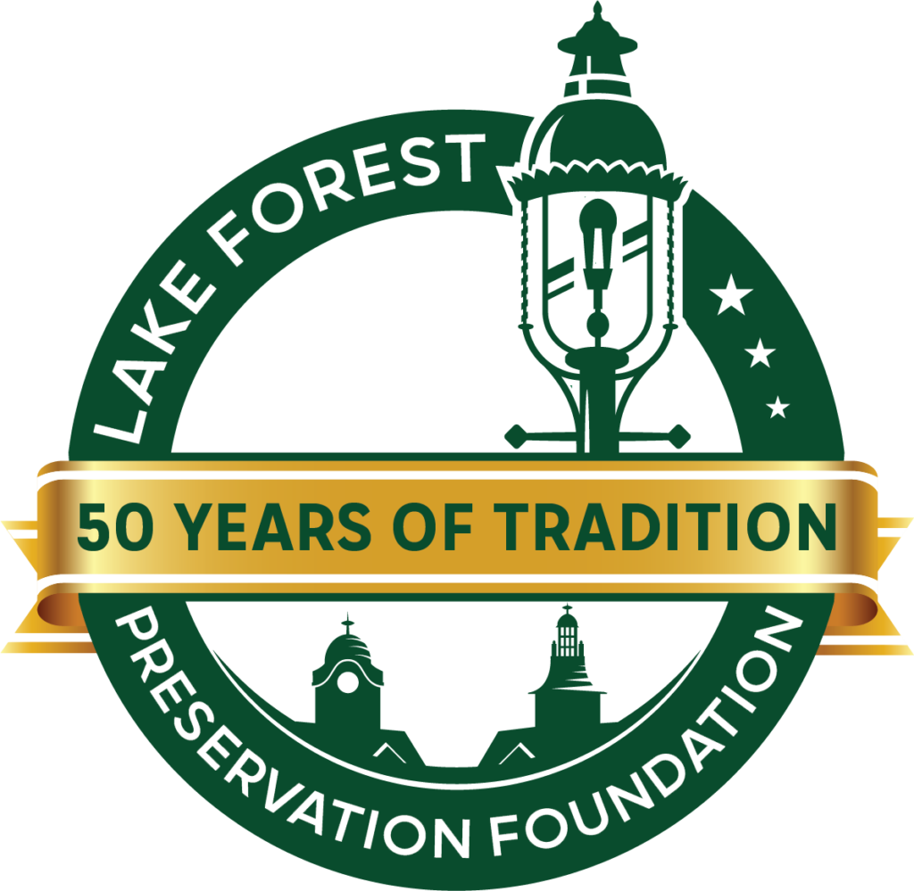 Lake Forest Preservation Foundation 50th Logo